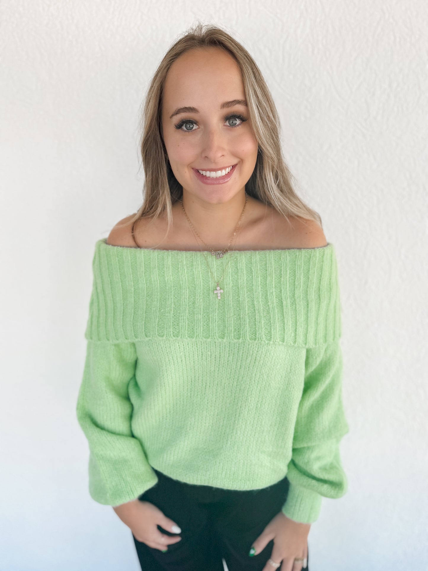 Green Sweater