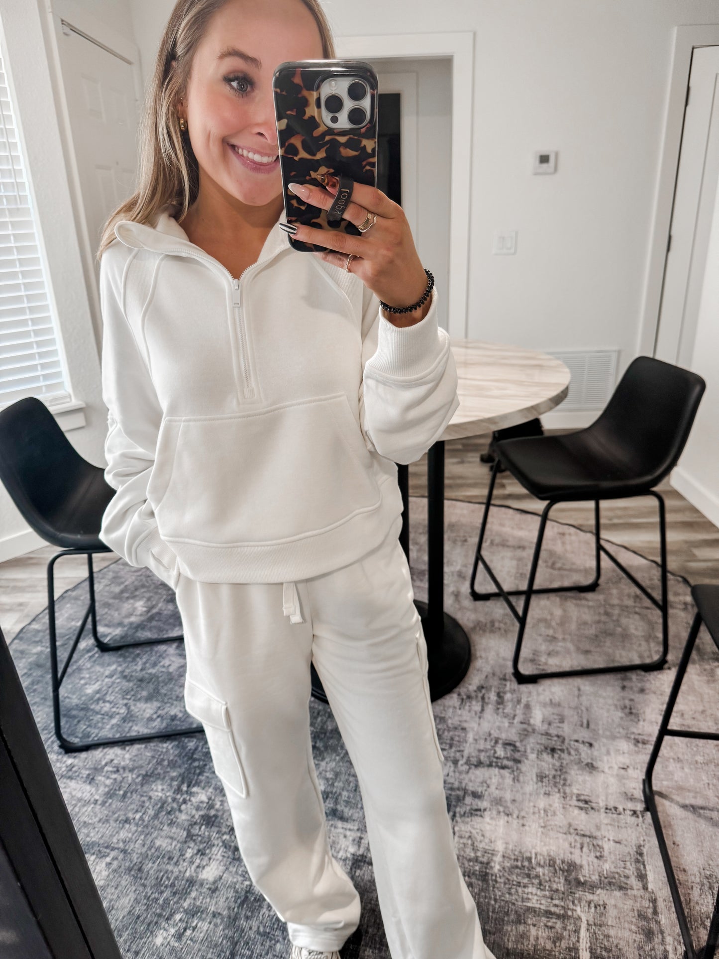 White French Terry Set