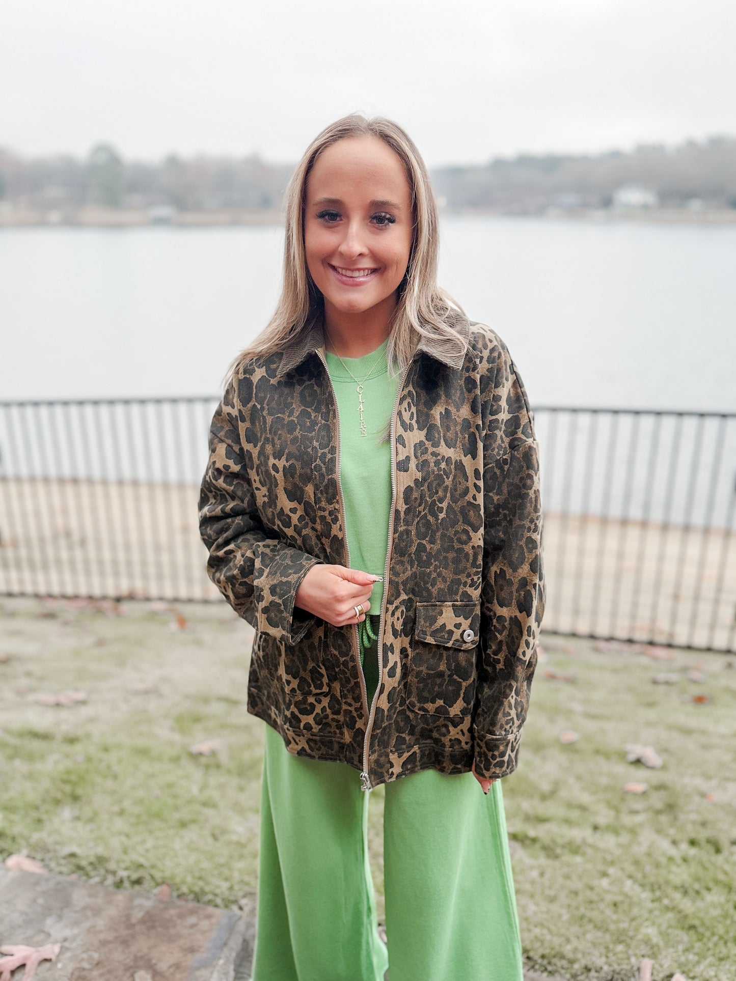 Leopard Print Jacket