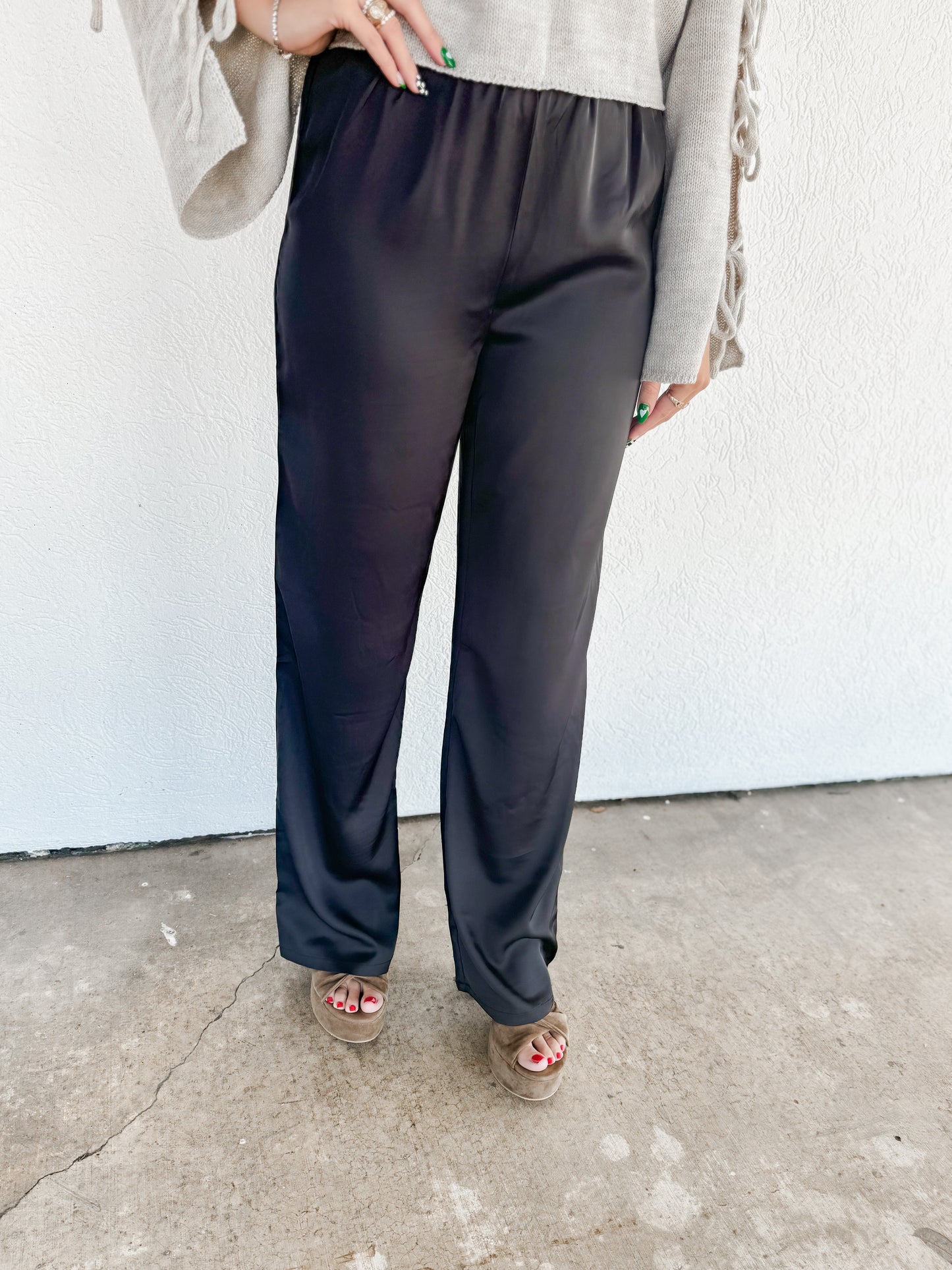Satin Trousers