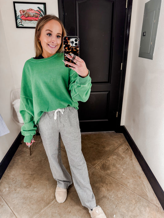 Pinstripe Lounge Pants