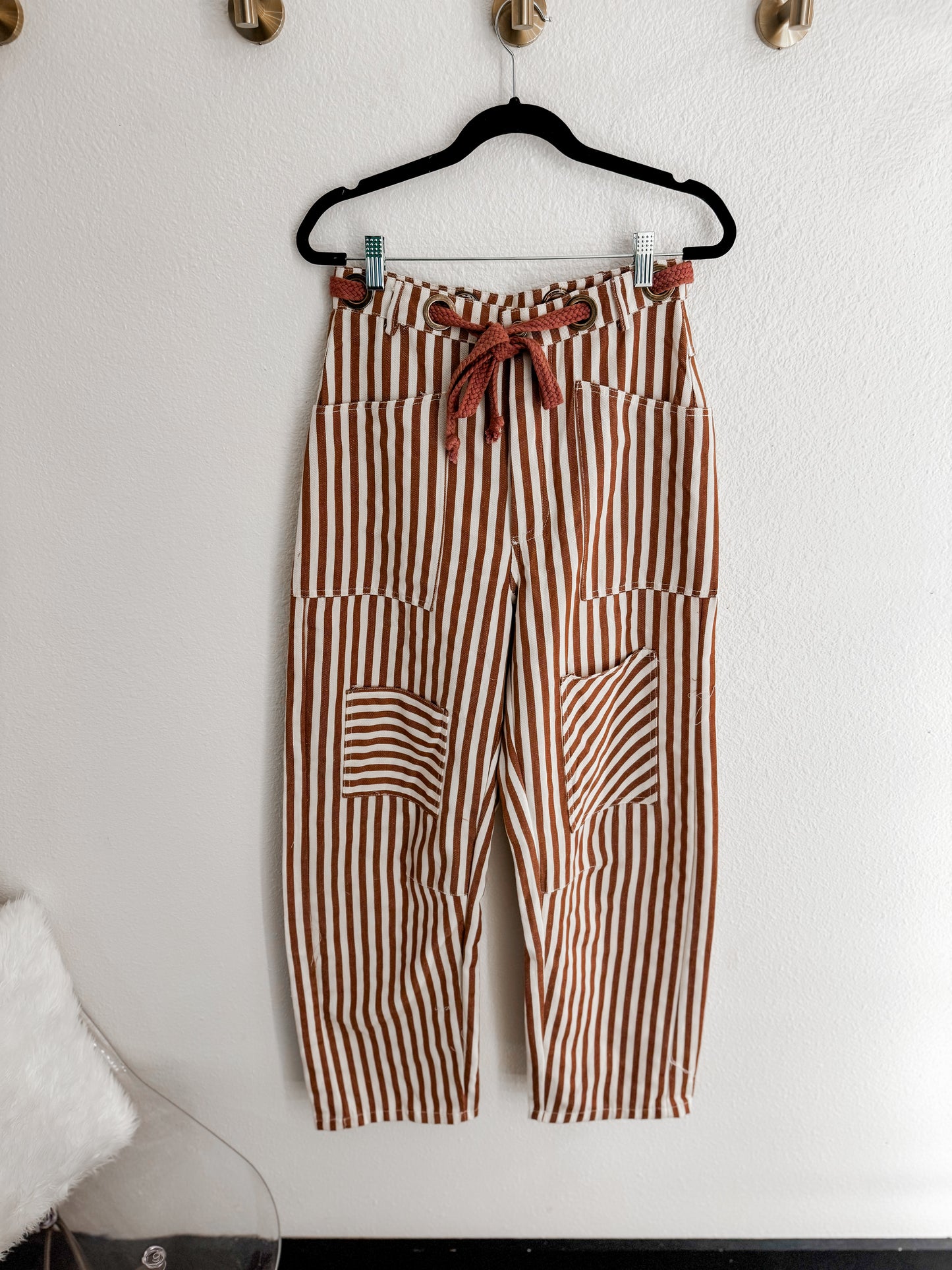 Railroad Stripe Utility Pants