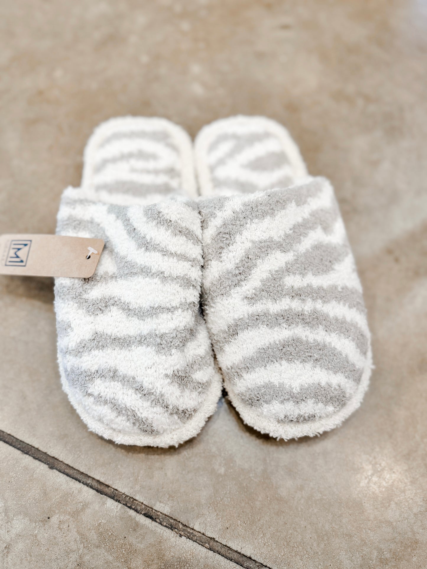 Zebra Slippers