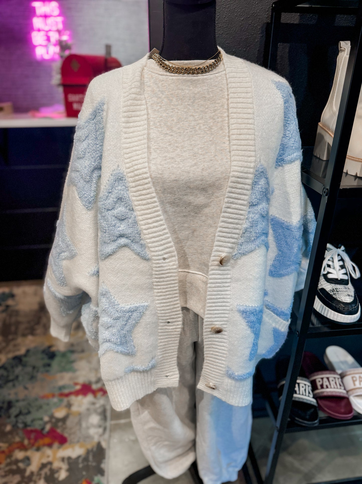 Star cardigan