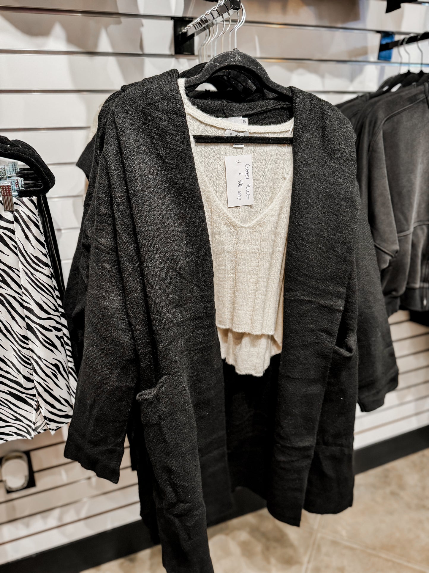 Hooded Cardigan