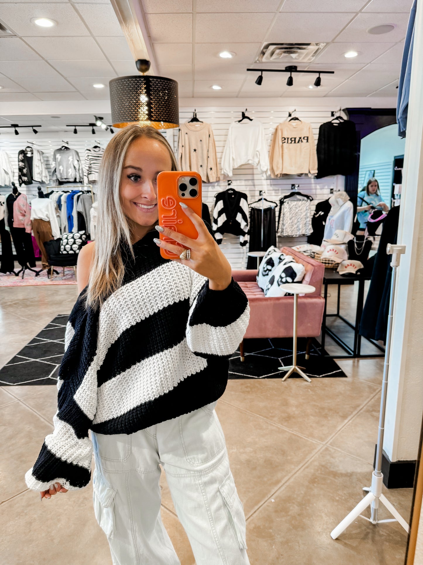 Striped Cardigan