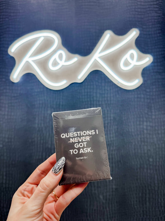 Questions I never got to ask