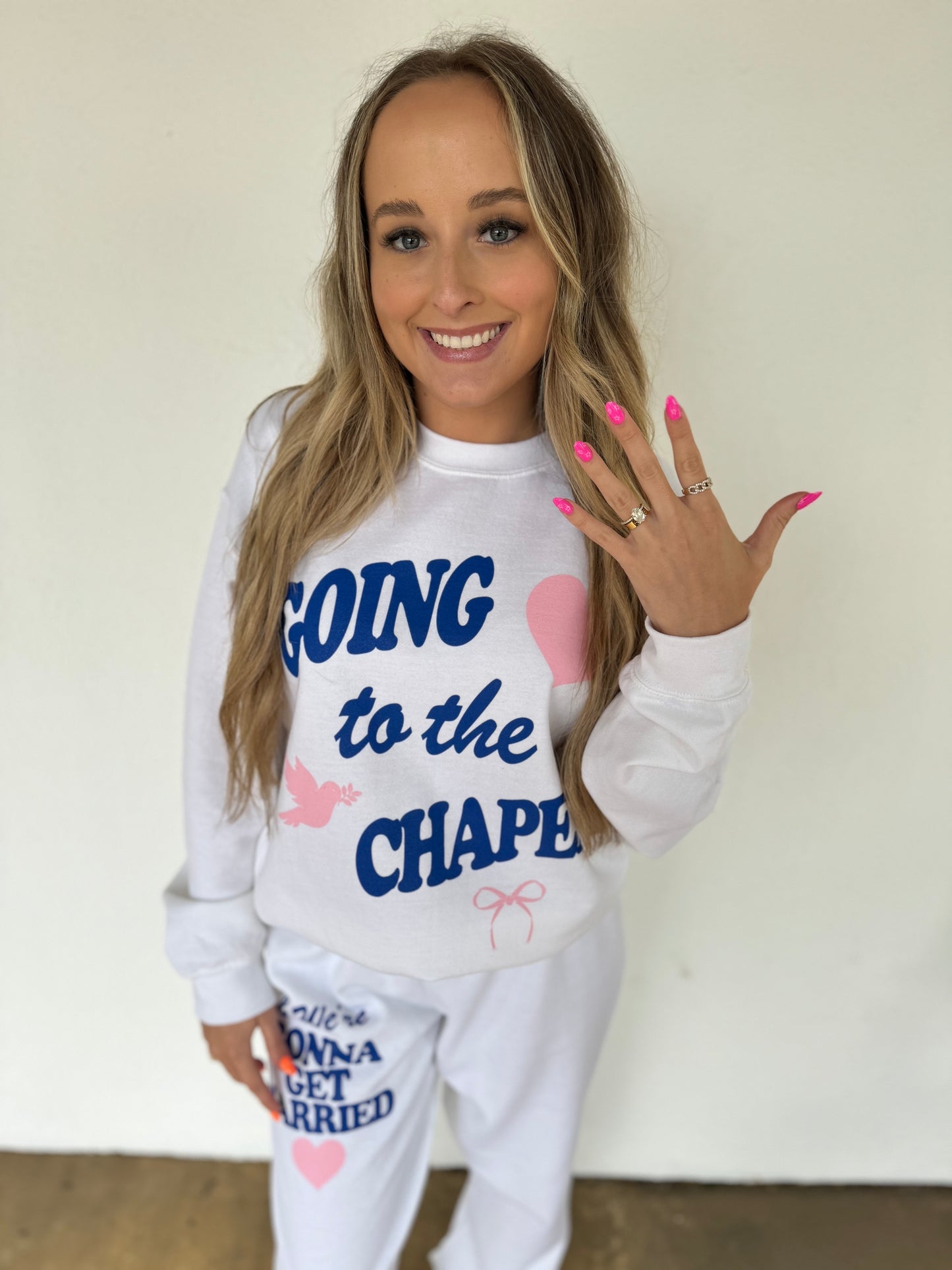 Going to the Chapel joggers