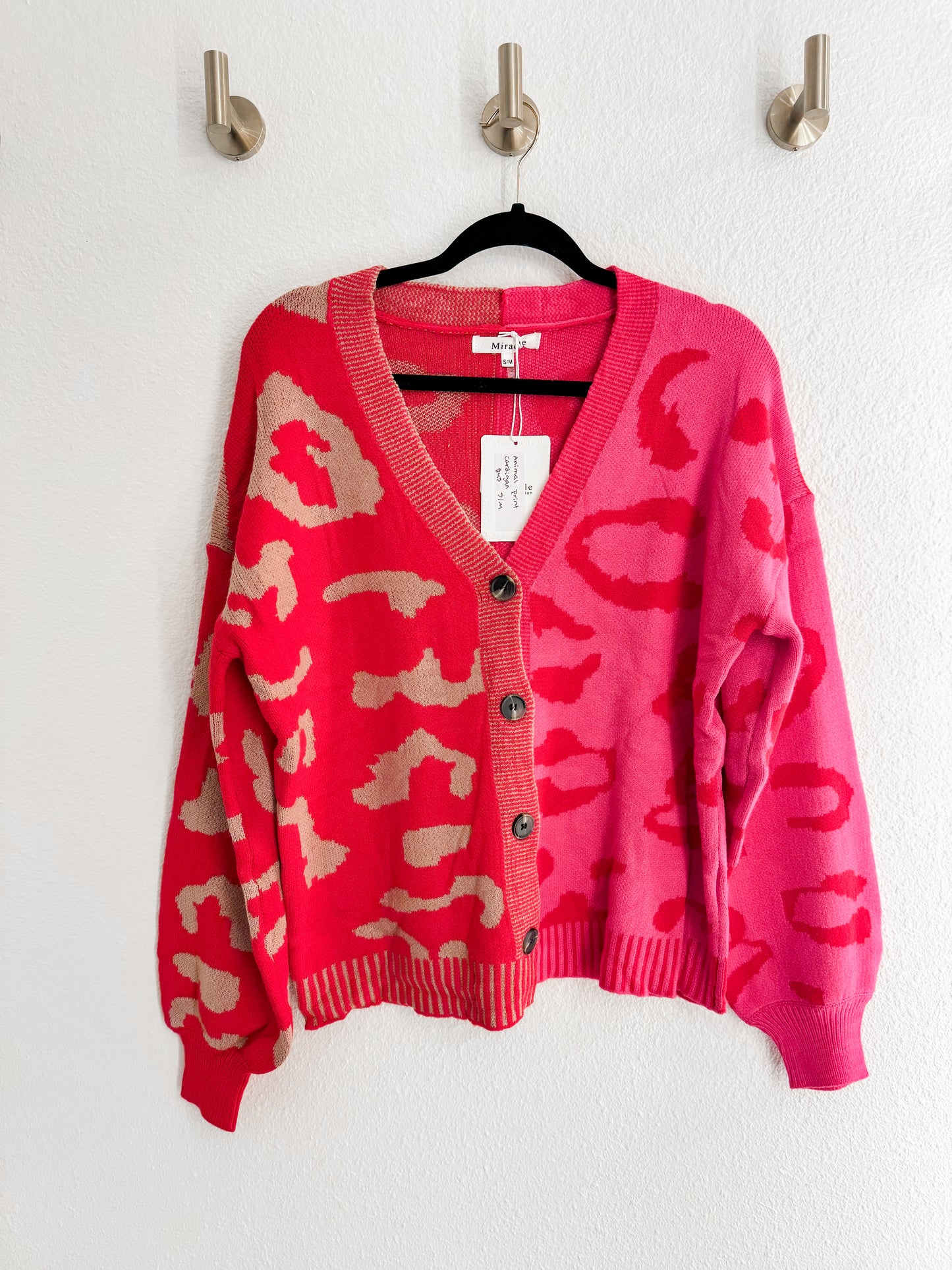 Animal Print Cardigan
