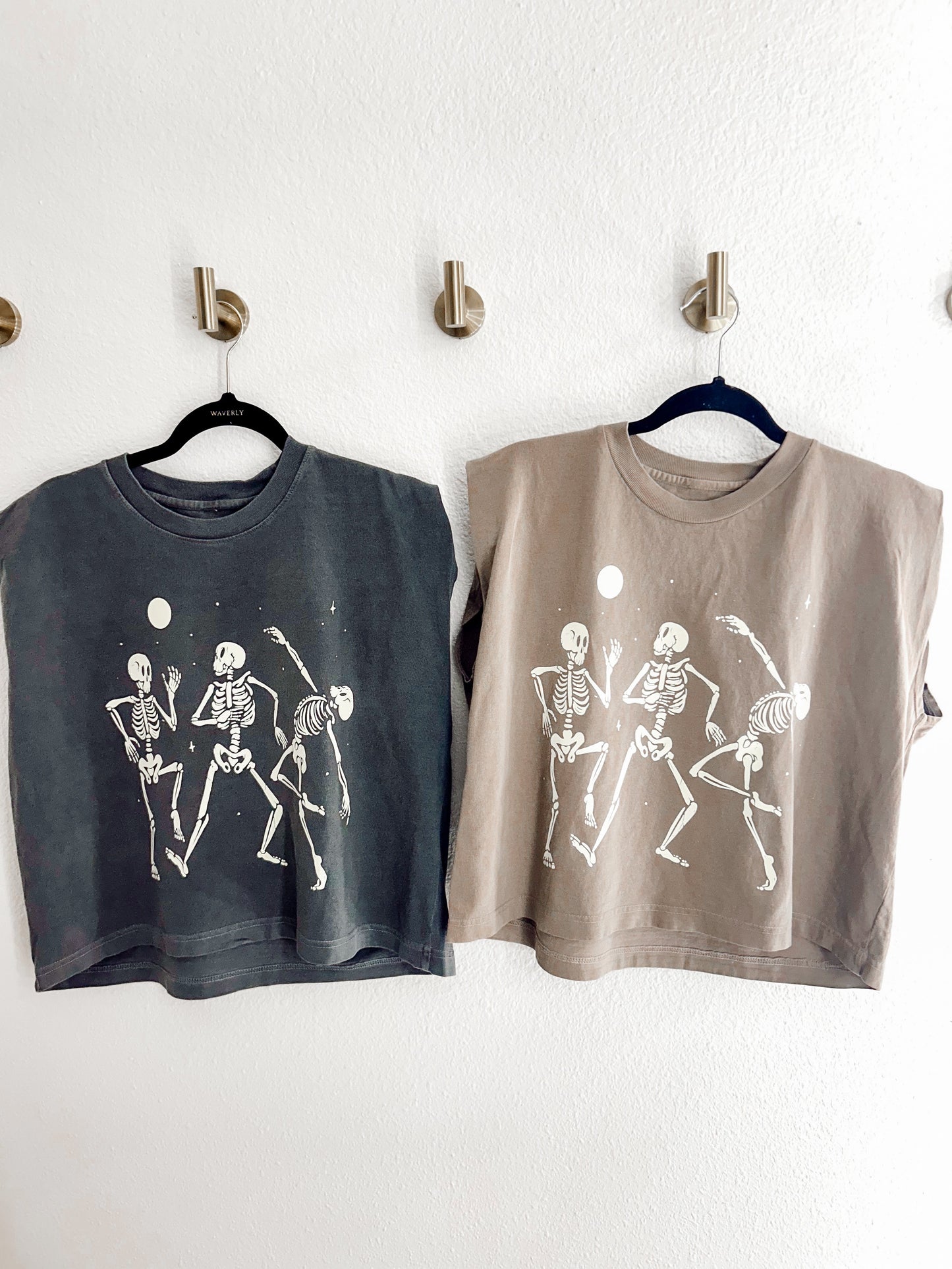 Sleeveless Skeleton Shirt