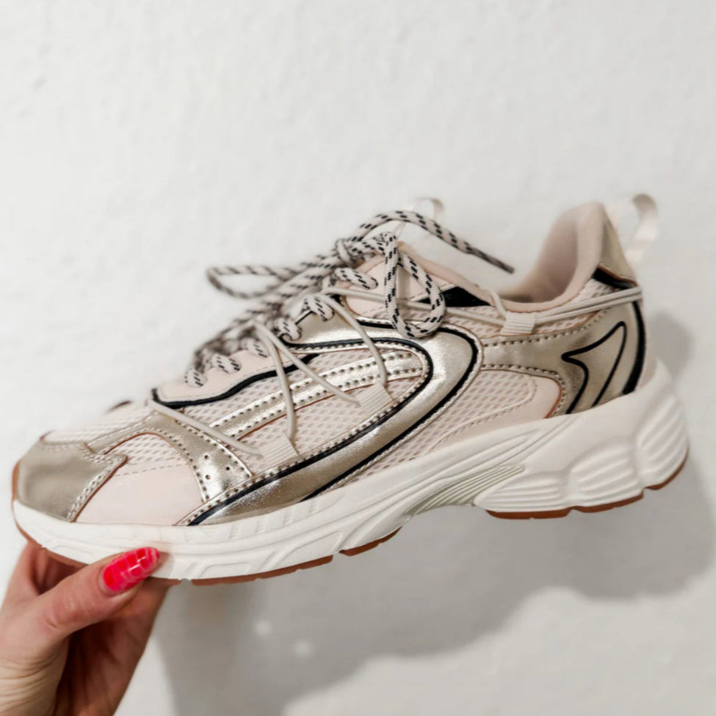 Women's neutral sneakers from RoKo Boutique - stylish everyday wear
