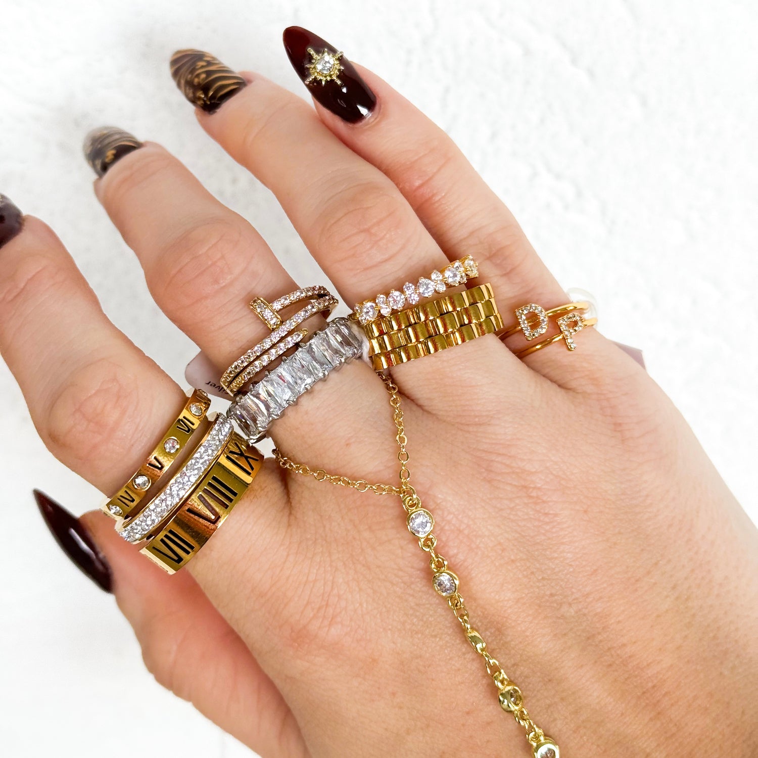 Waterproof and tarnish-free boutique jewelry from RoKo — gold chains, earrings, and bracelets.