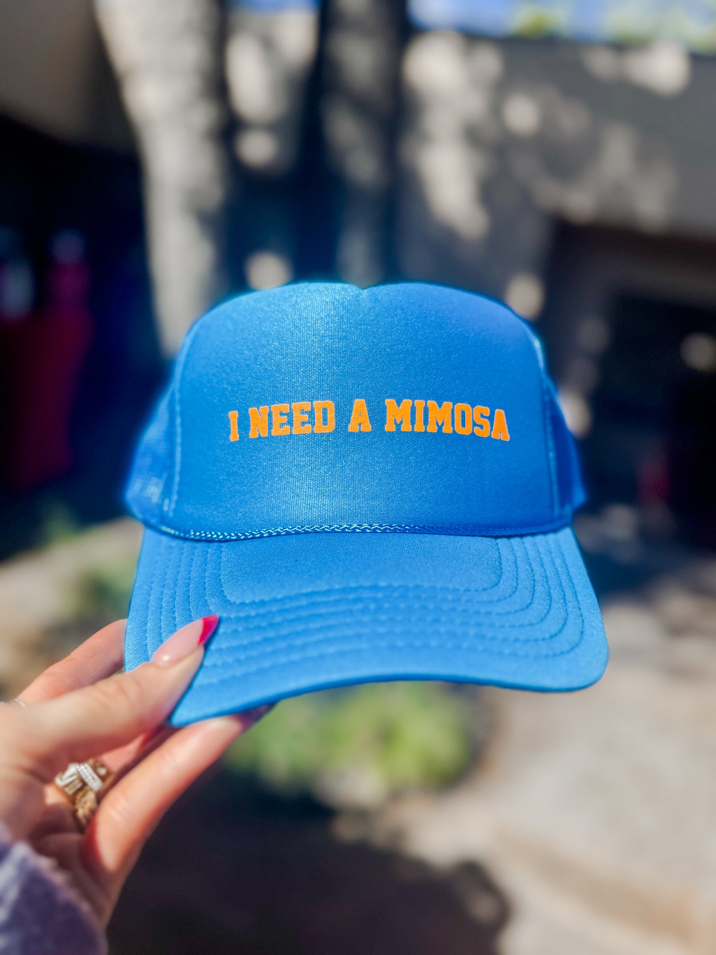 I Need a Mimosa Trucker Hat