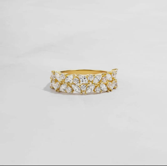 Double cluster ring