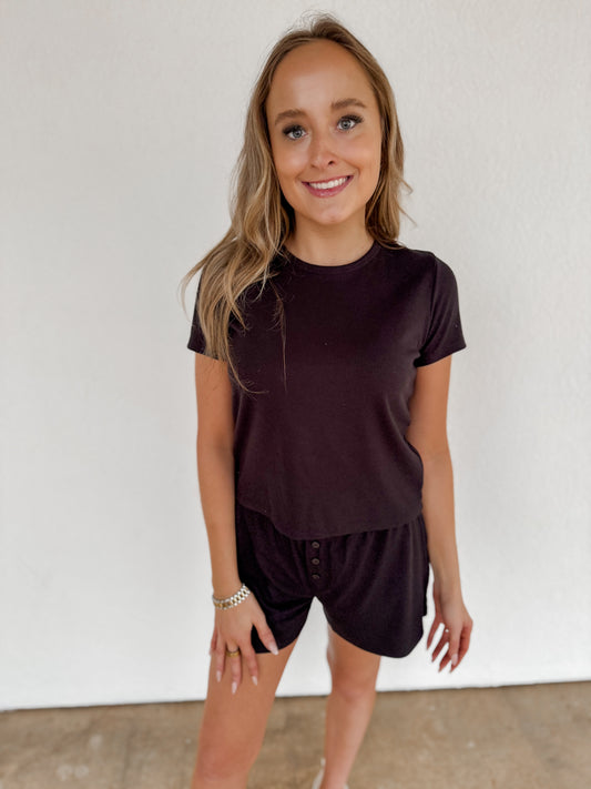 Fitted Crop Tee