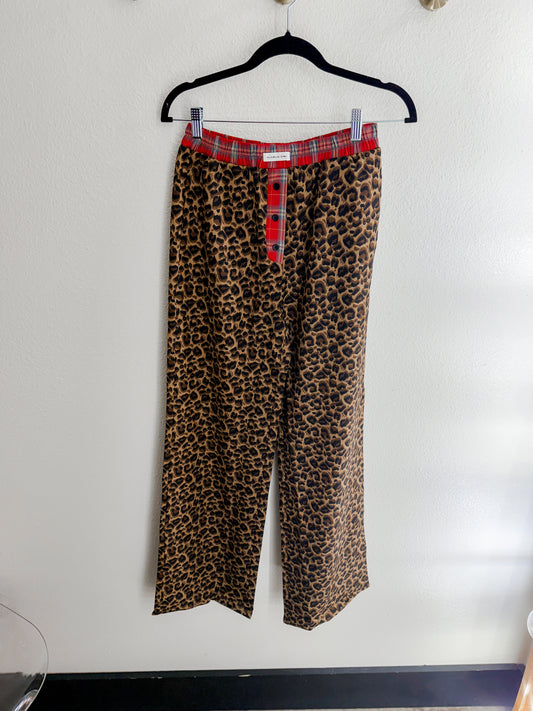 Leopard Boxer Pants