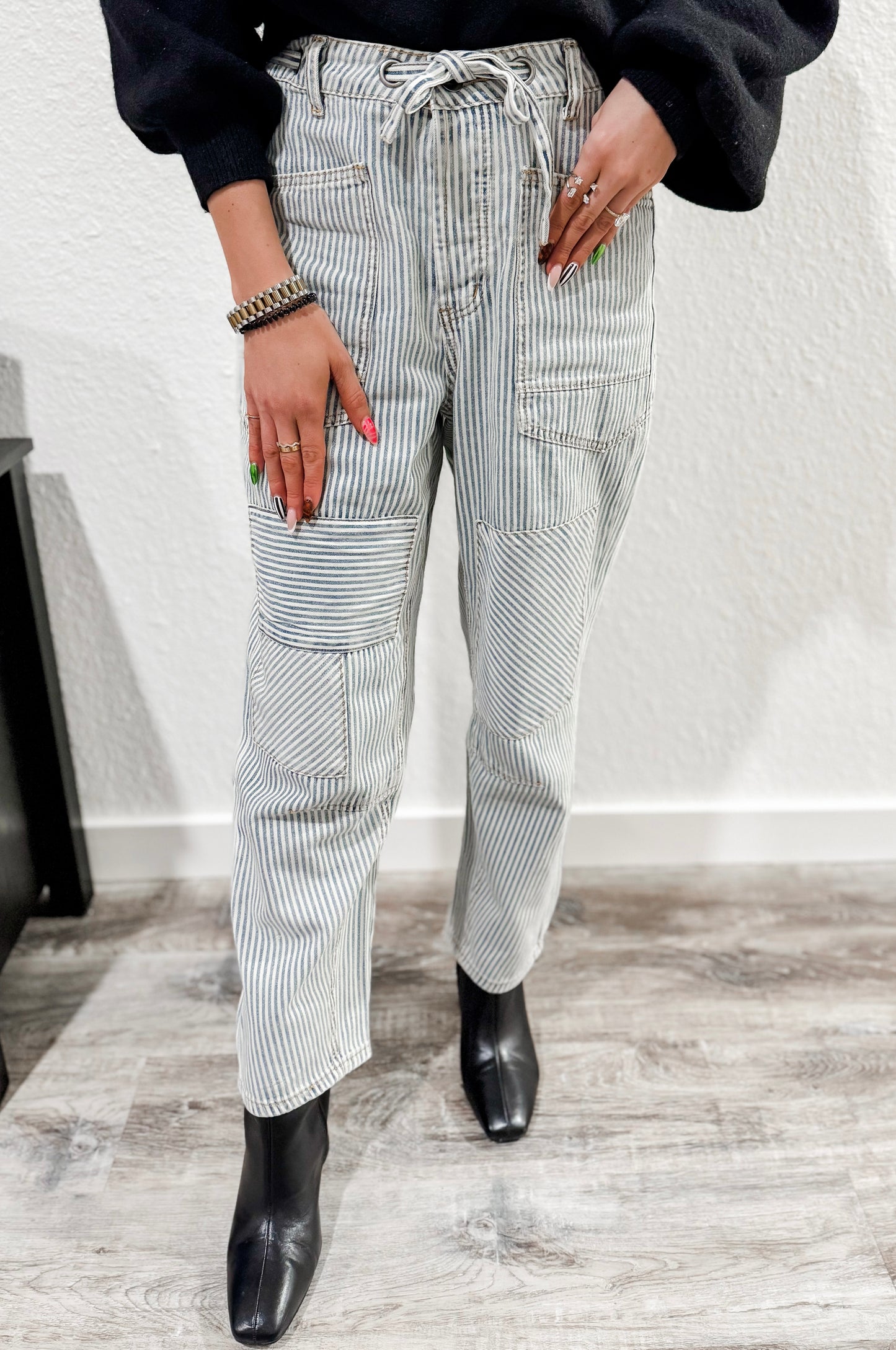Striped Denim
