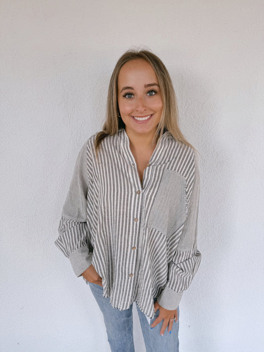 Stripe Buttondown