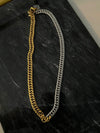 Chunky Two Tone Necklace