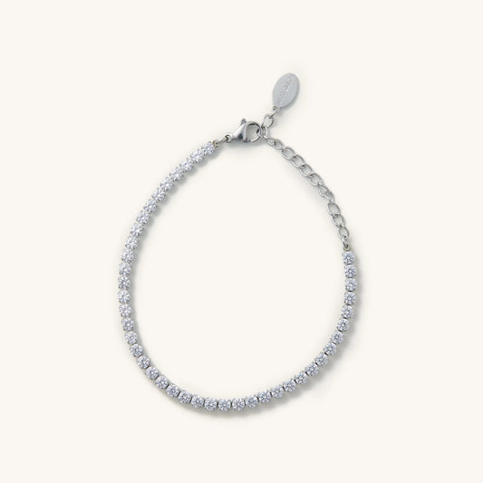 Tennis Bracelet- Silver