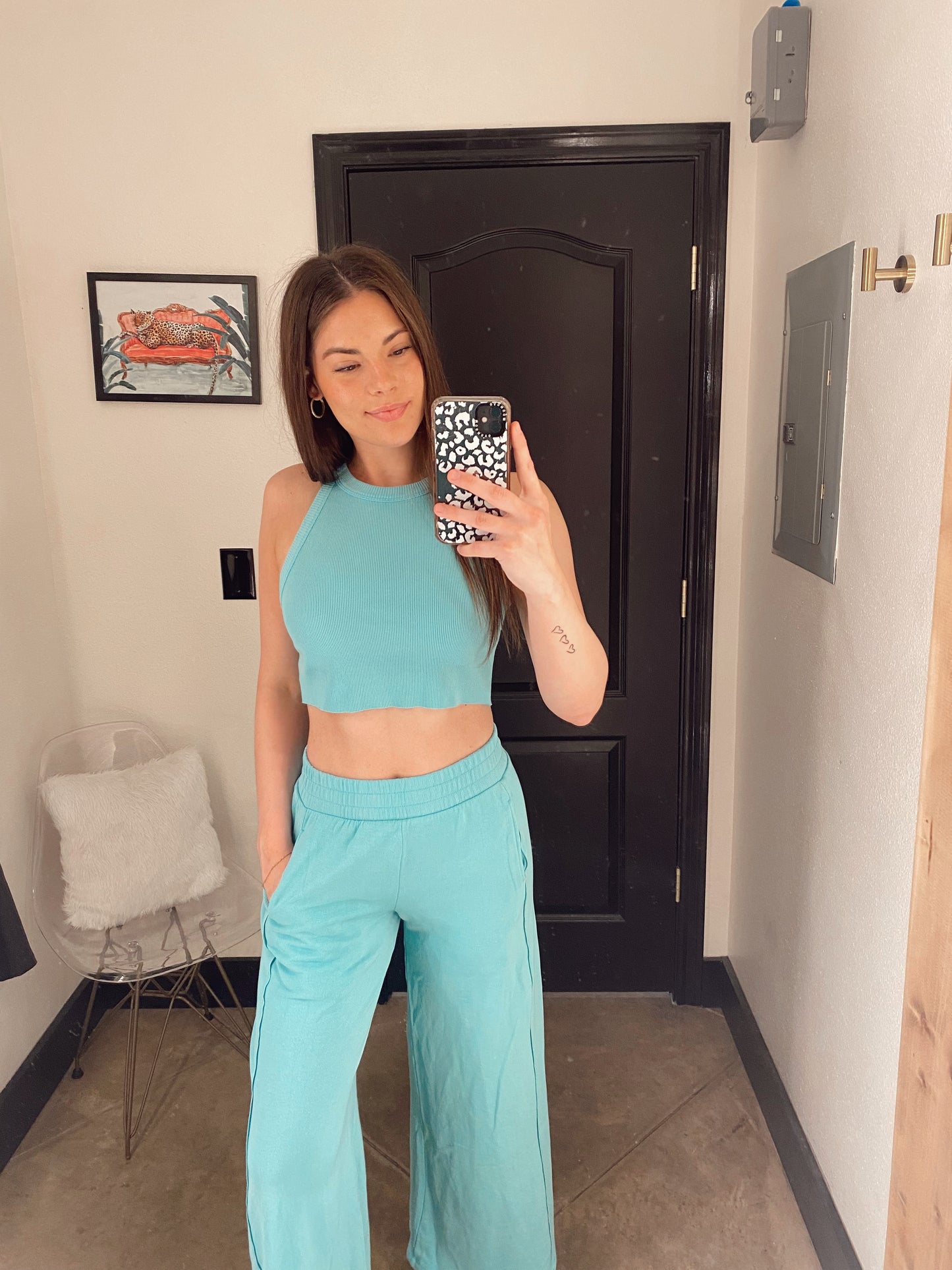 Halter Neck Crop Top