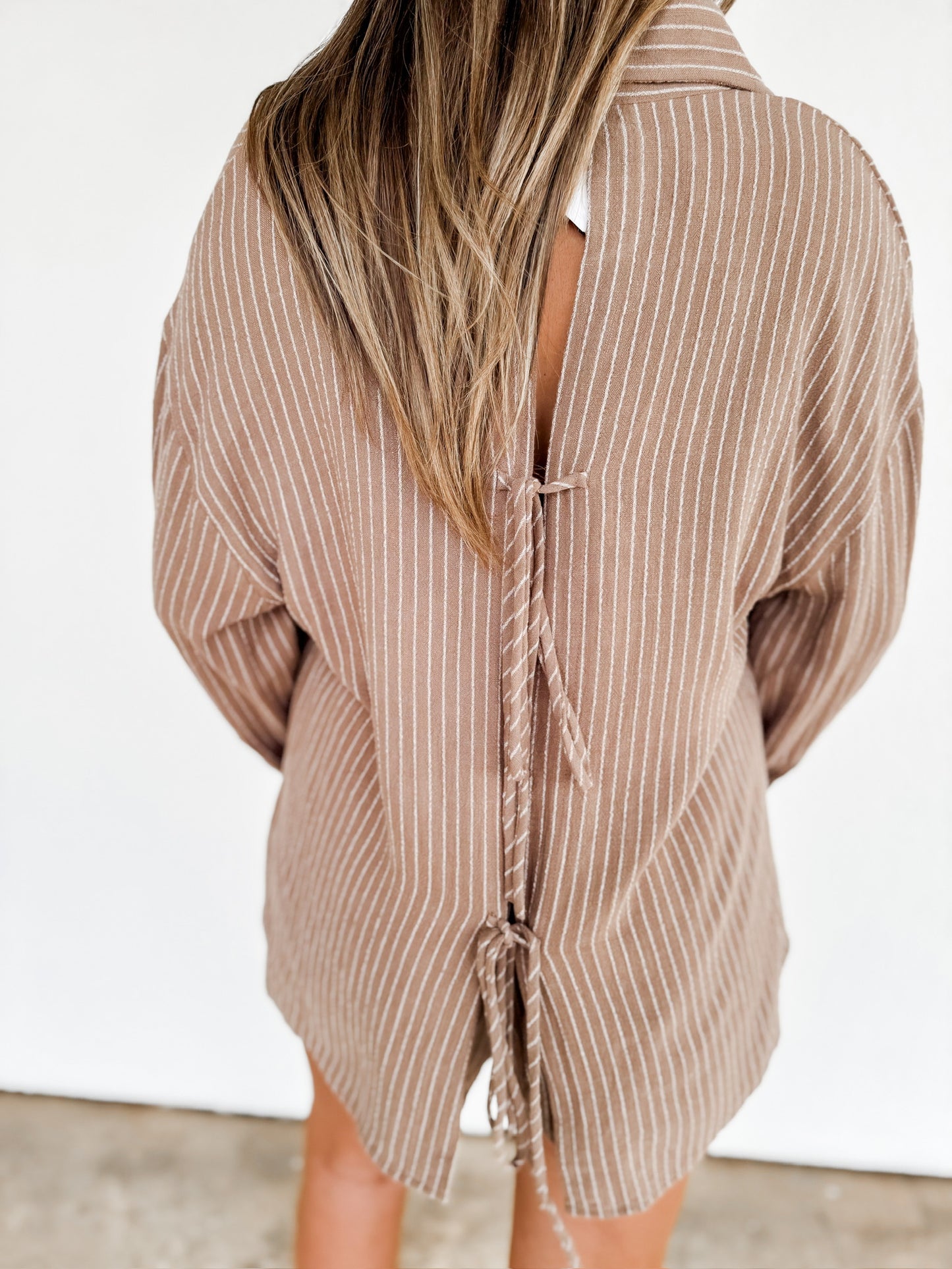 Brown stripe set