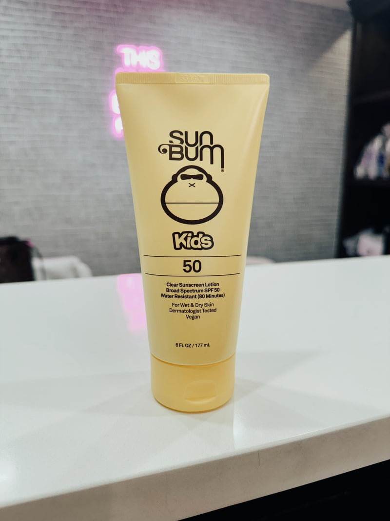 SunBum Kids Clear Sunscreen Lotion