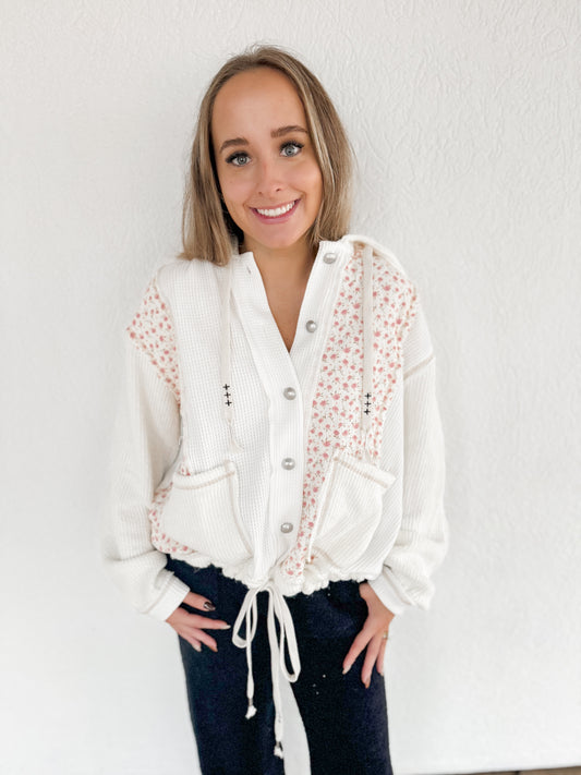 Hooded Quilted Jacket
