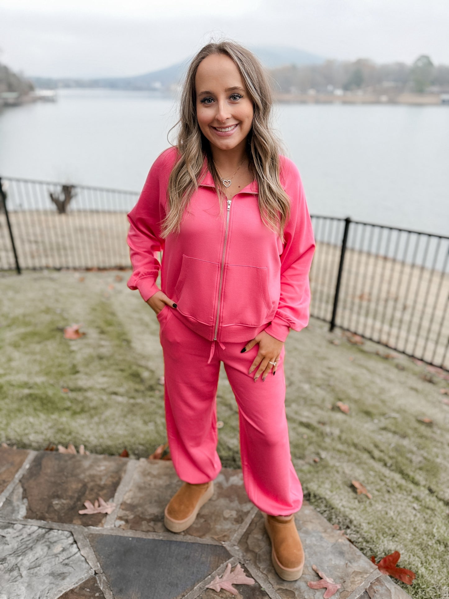Hot Pink Joggers