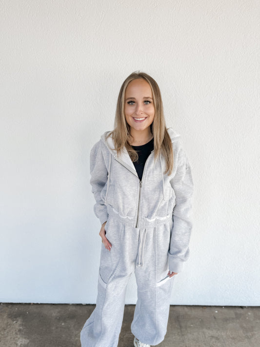 Cropped Zip Up