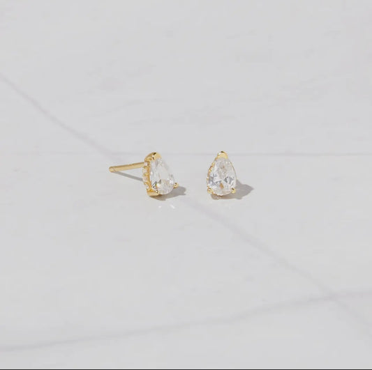 Pear Studs