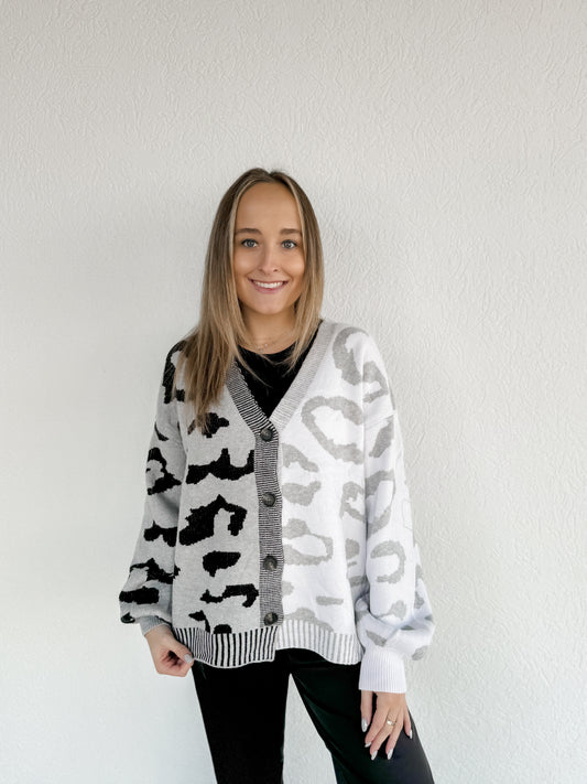 Cheetah Cardigan