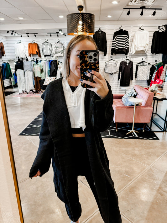 Hooded Cardigan