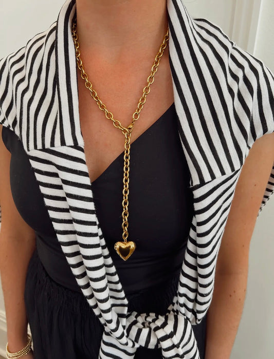 Gold Bubble heart
