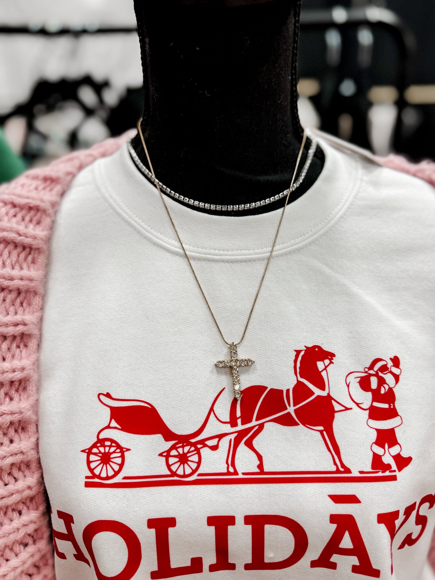 XL Cross Necklace