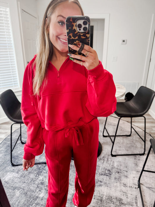 French Terry Fleece Set