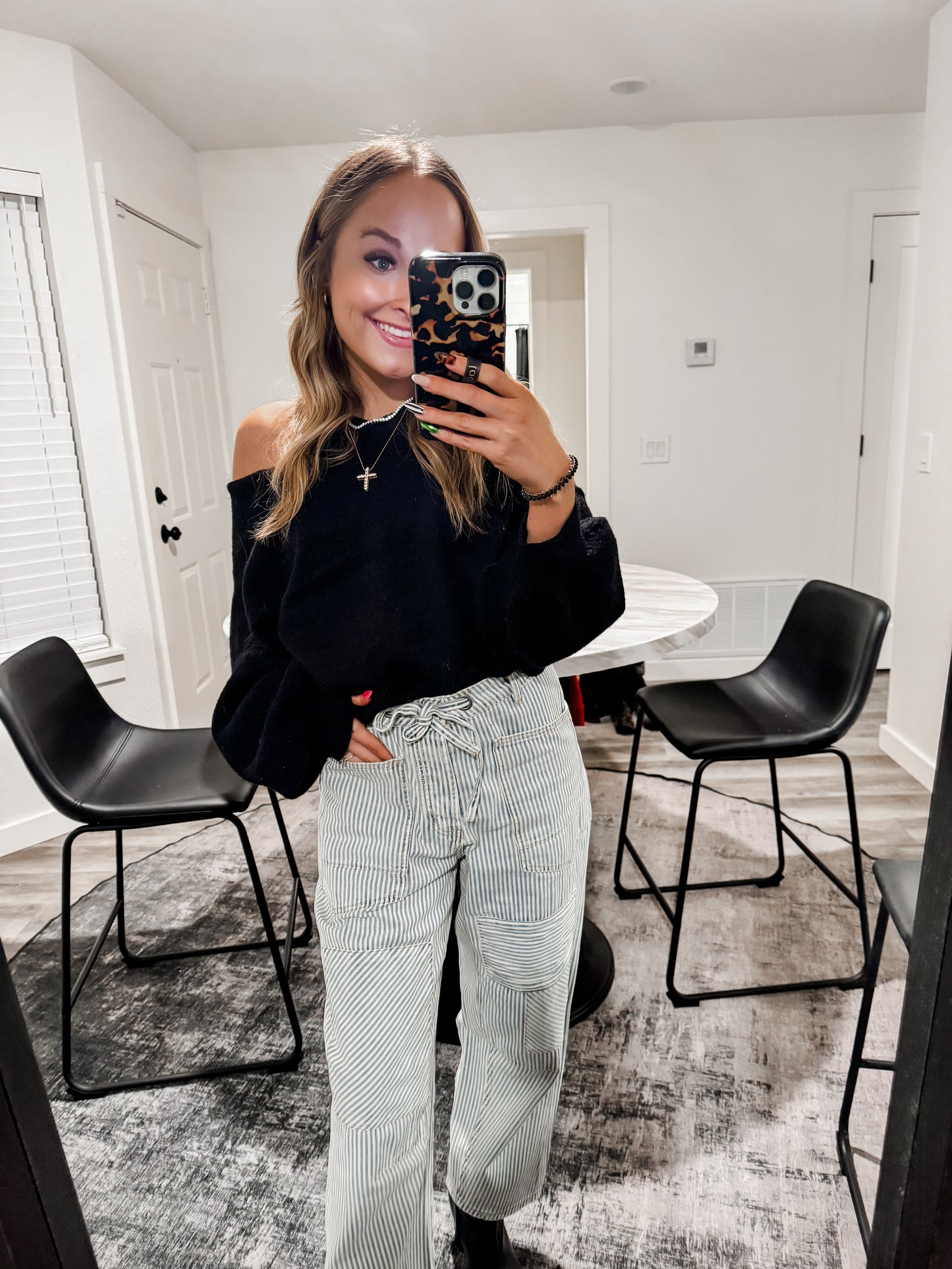 Striped Denim
