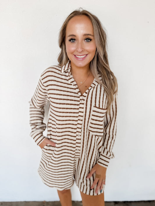 Striped Romper