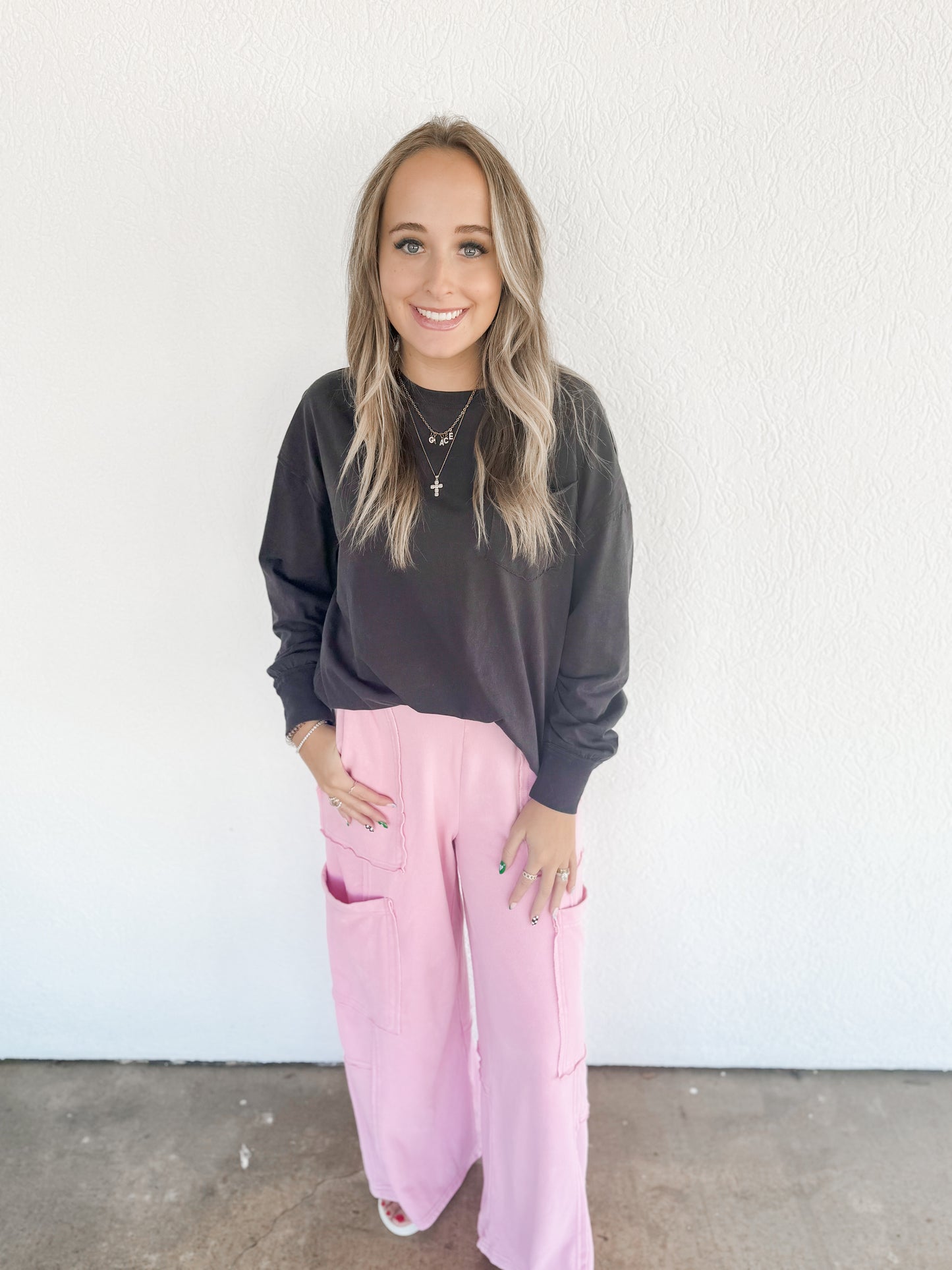 Long Sleeve Pocket Tee