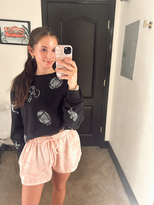 Pink Camo Shorts