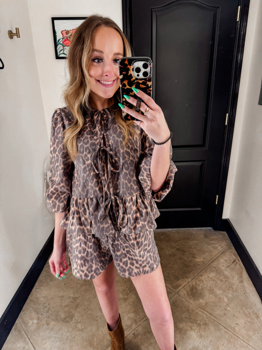 Leopard Print Set