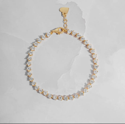 3-Prong tennis bracelet