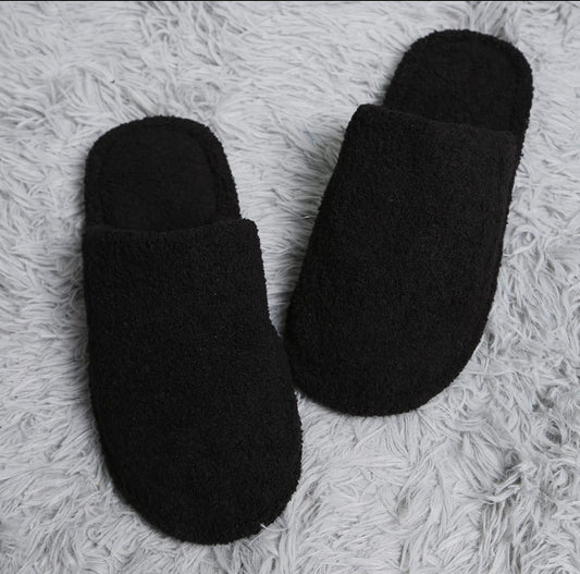 Black Slippers