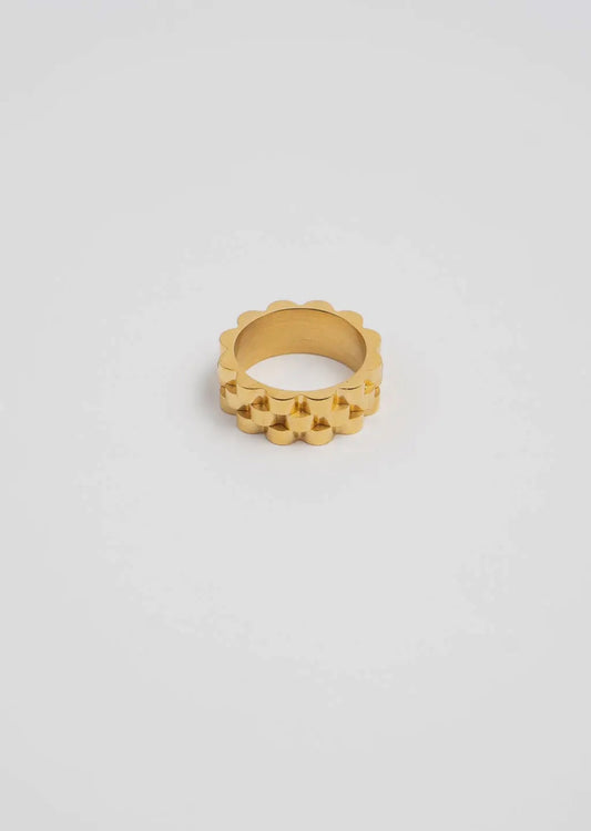 Gold Watch Ring