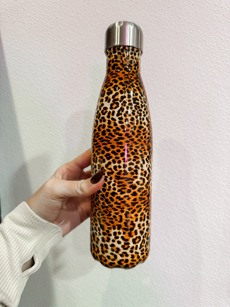 Leopard bottle