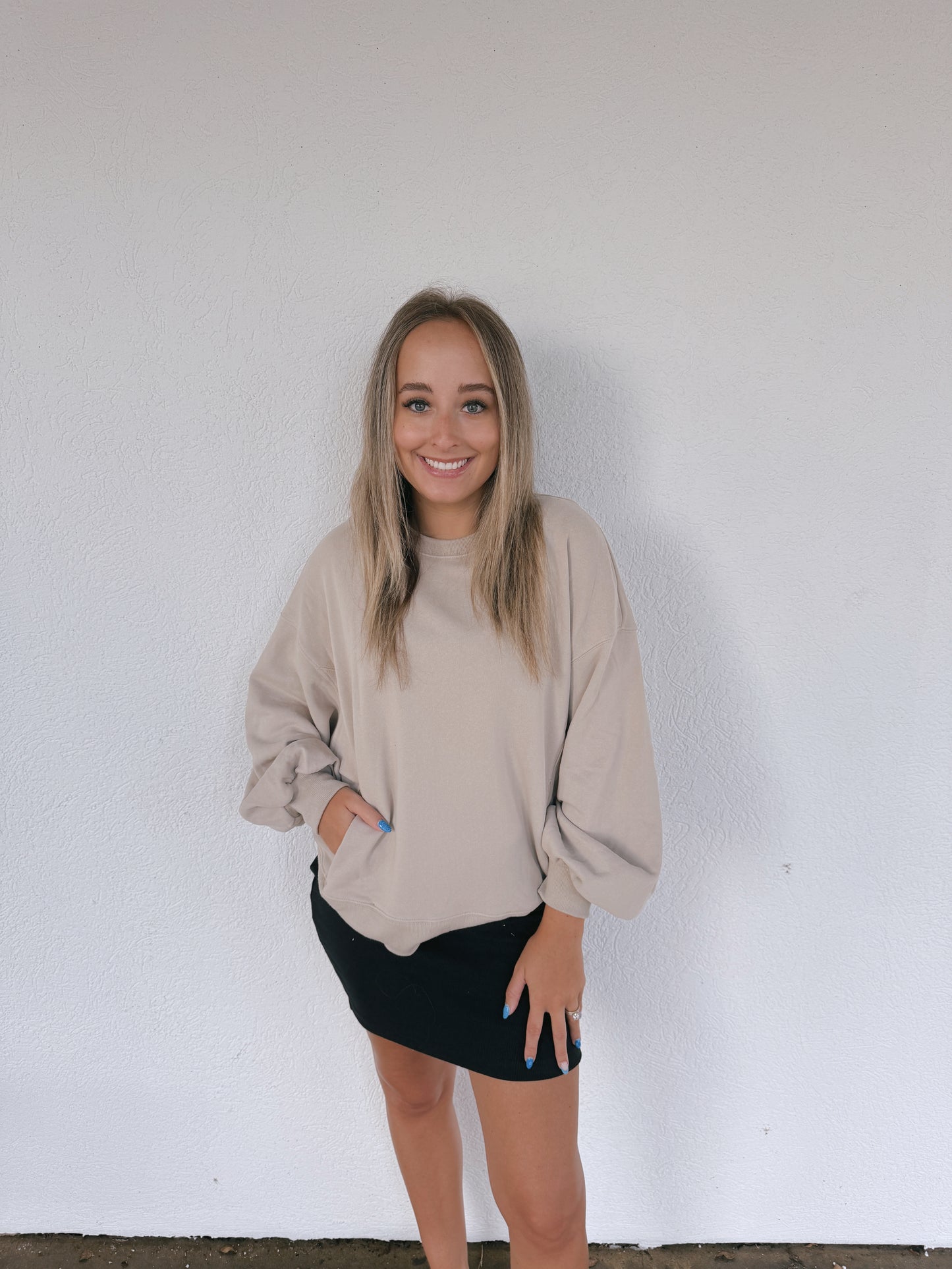 Oversized Crew Neck
