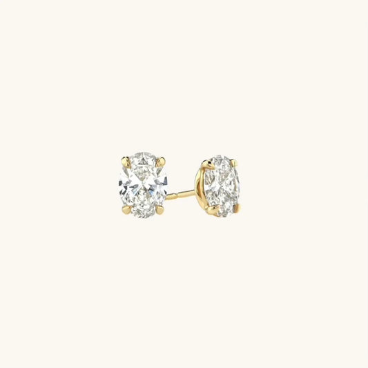Emily Studs Cushion Cut