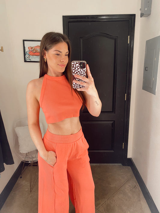 Wide Leg Lounge Pants